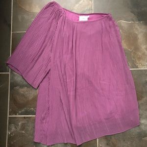LUSH One Shoulder Above Knee Pleated Dress Size M